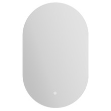 Dunes 400mm Matte White Vanity & LED Mirror Package
